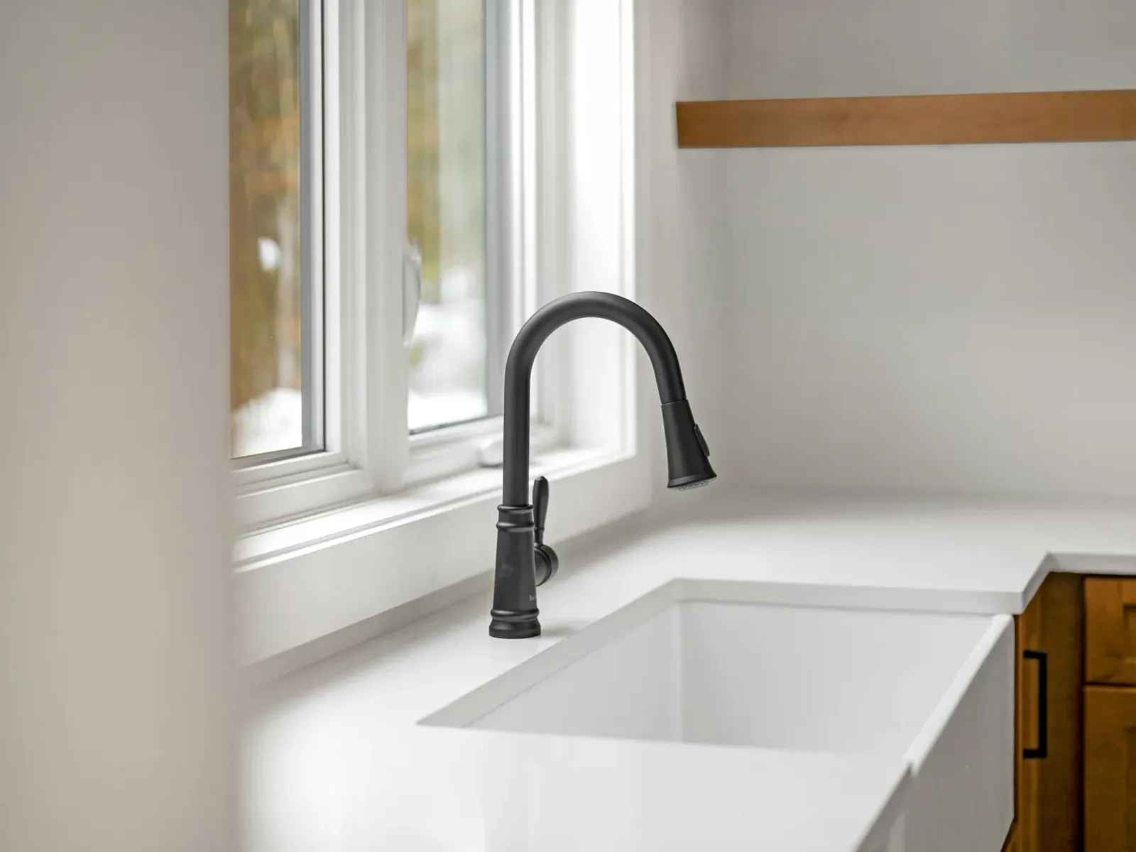 Kitchen sink and faucet, Duxbury